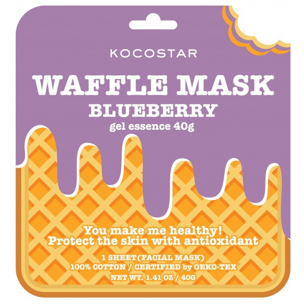 [Mã BMBAU50 giảm 7% đơn 99K] Mặt nạ Waffle mask kem tươi Kocostar 40ml