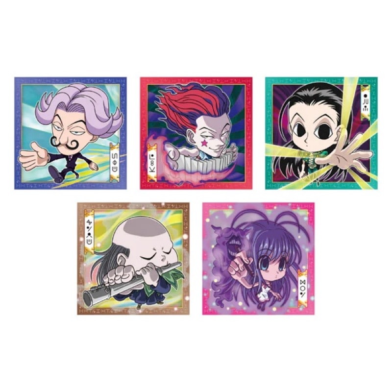 Bánh xốp và thẻ dán ngẫu nhiên Hunter x Hunter