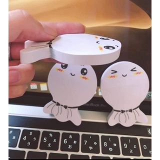[Sét 60]Giấy NOTE búp bê cầu mưa nắng cute
