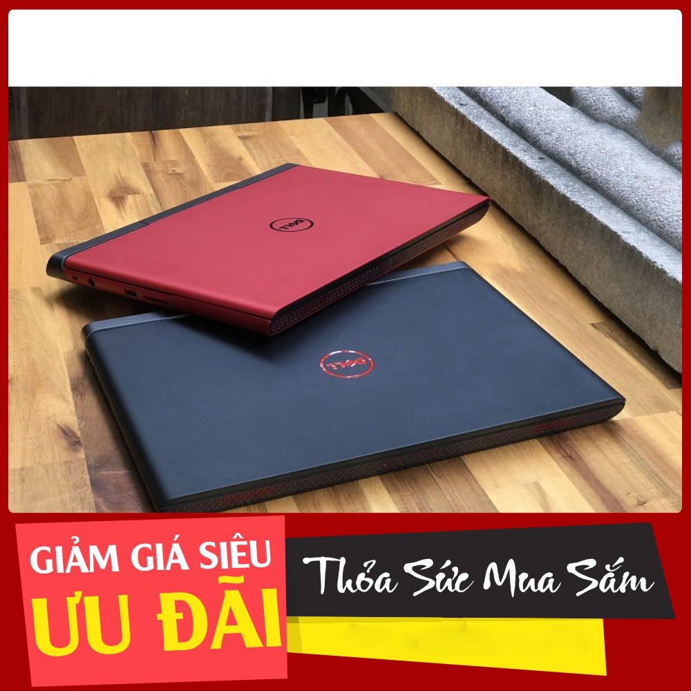 Laptop Cũ Gamming Dell Inspiron N7466 Core i5-6300HQ RAM 4GB Ổ Cứng 1TB NVIDIA GeForce GTX 950M  Màn Hình 14.0 inch HD