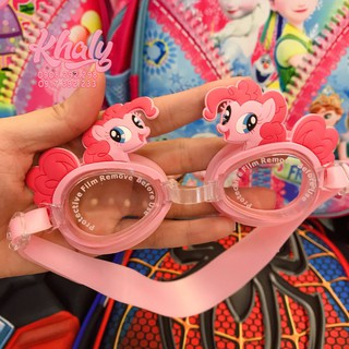 Mắt kính bơi hình ngựa Pony màu hồng siêu cute cho bé gái , trẻ em - 23KBPNHN