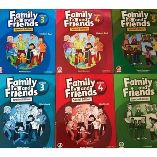 Family and friends special edition grade 3 4 5 classbook+ workbook