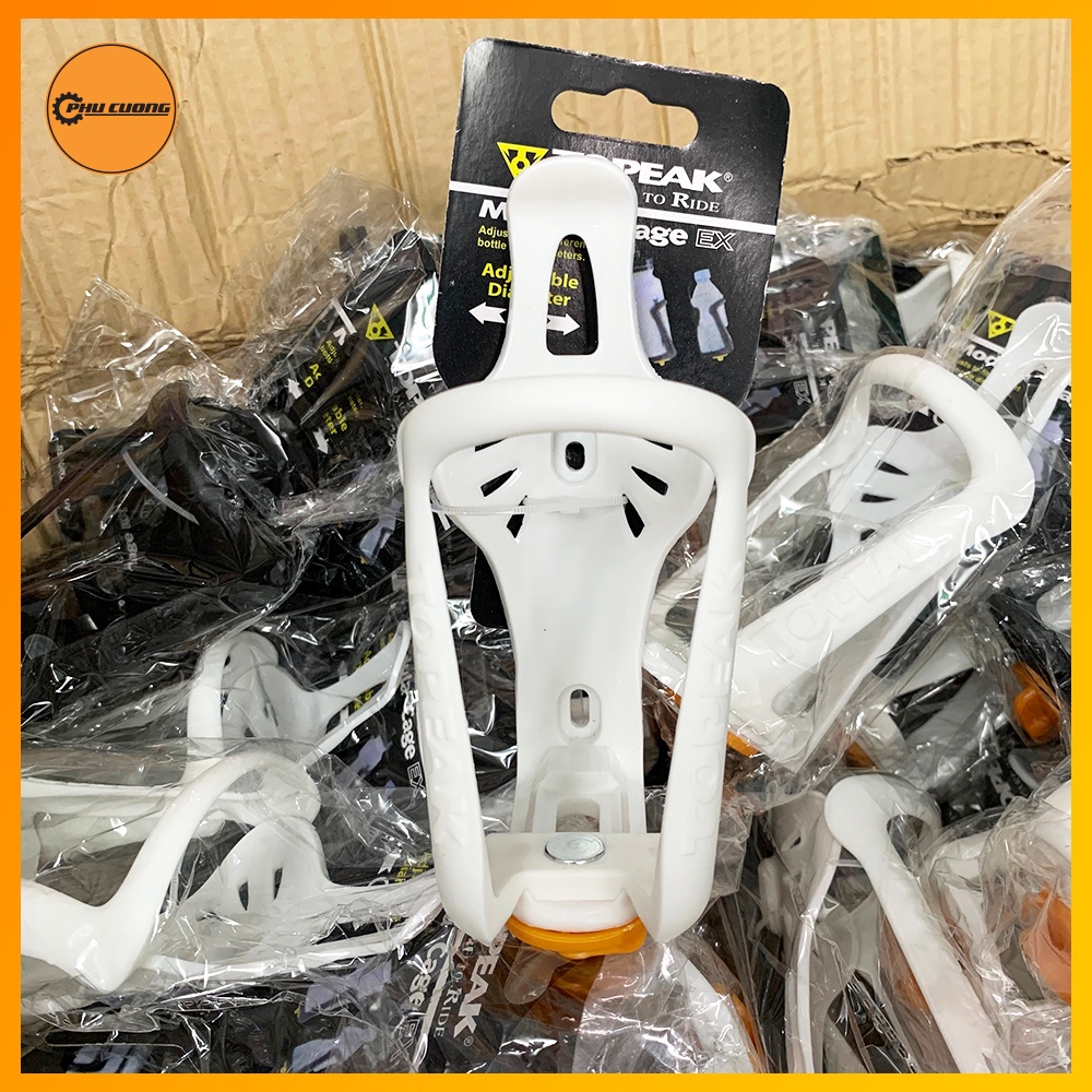 Gọng Kẹp Bình Nước Xe Đạp Thể Thao TOPEAK Modula Cage Ex - Điều Chỉnh Kích Thước Tự Do, Giữ Mọi Loại Bình Nước