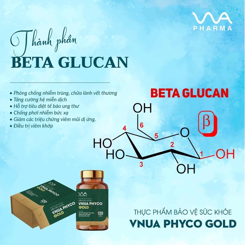 Viên tảo xoắn VNUA PHYCO GOLD - VNUA PHARMA hộp 120 viên