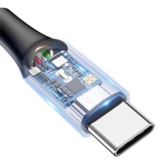 Dây cáp sạc type c baseus thông minh tự ngắt khi sạc đầy - huco việt nam