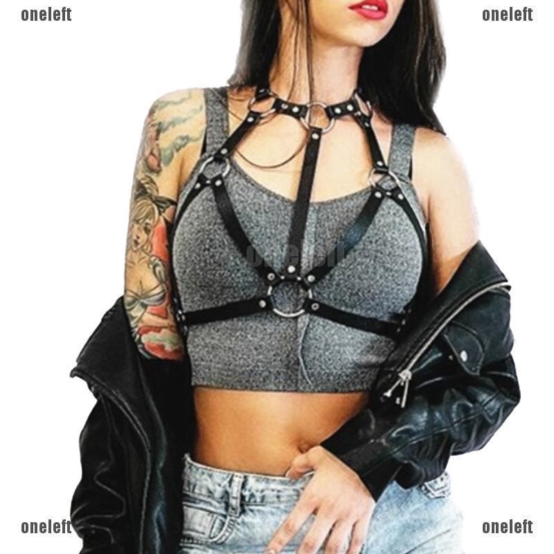 👗THỊNH HÀNH👗Sexy Women Body Leather Harness Chest Bra Straps Belt Punk Gothic Corsets | BigBuy360 - bigbuy360.vn