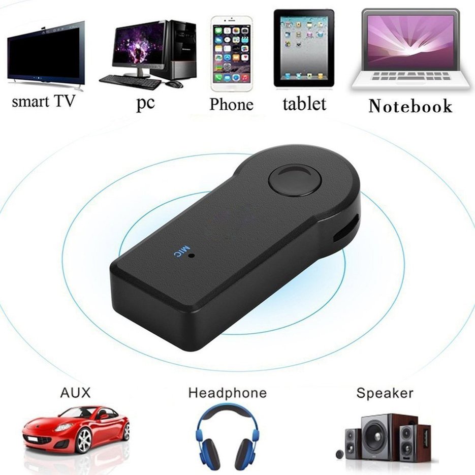 🤩Justbuy🤩 Thiết bị thu phát âm thanh Usb bluetooth 5.0 âm thanh đa chức năng jack cắm 3.5mm cho loa ô tô tai nghe blue Bộ thu không dây Bộ chuyển đổi tai nghe Loa ngoài Bộ thu âm thanh trên ô tô