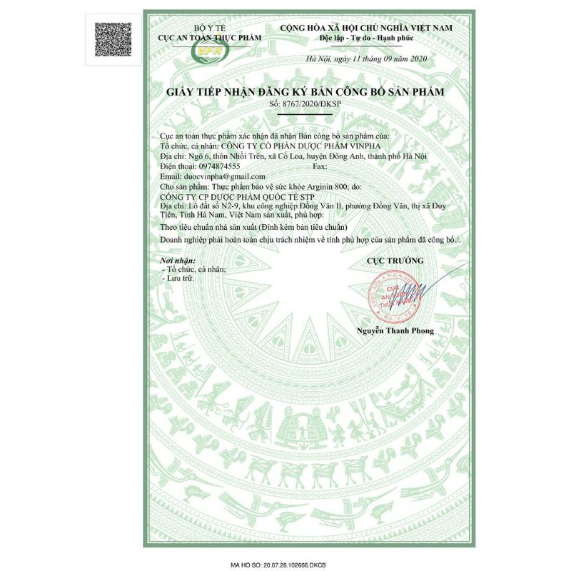 Viên uống GIẢI ĐỘC GAN ARGININ 800 PLUS - Giúp bảo vệ gan ,mát gan ,hạ men gan - Hộp 60 viên