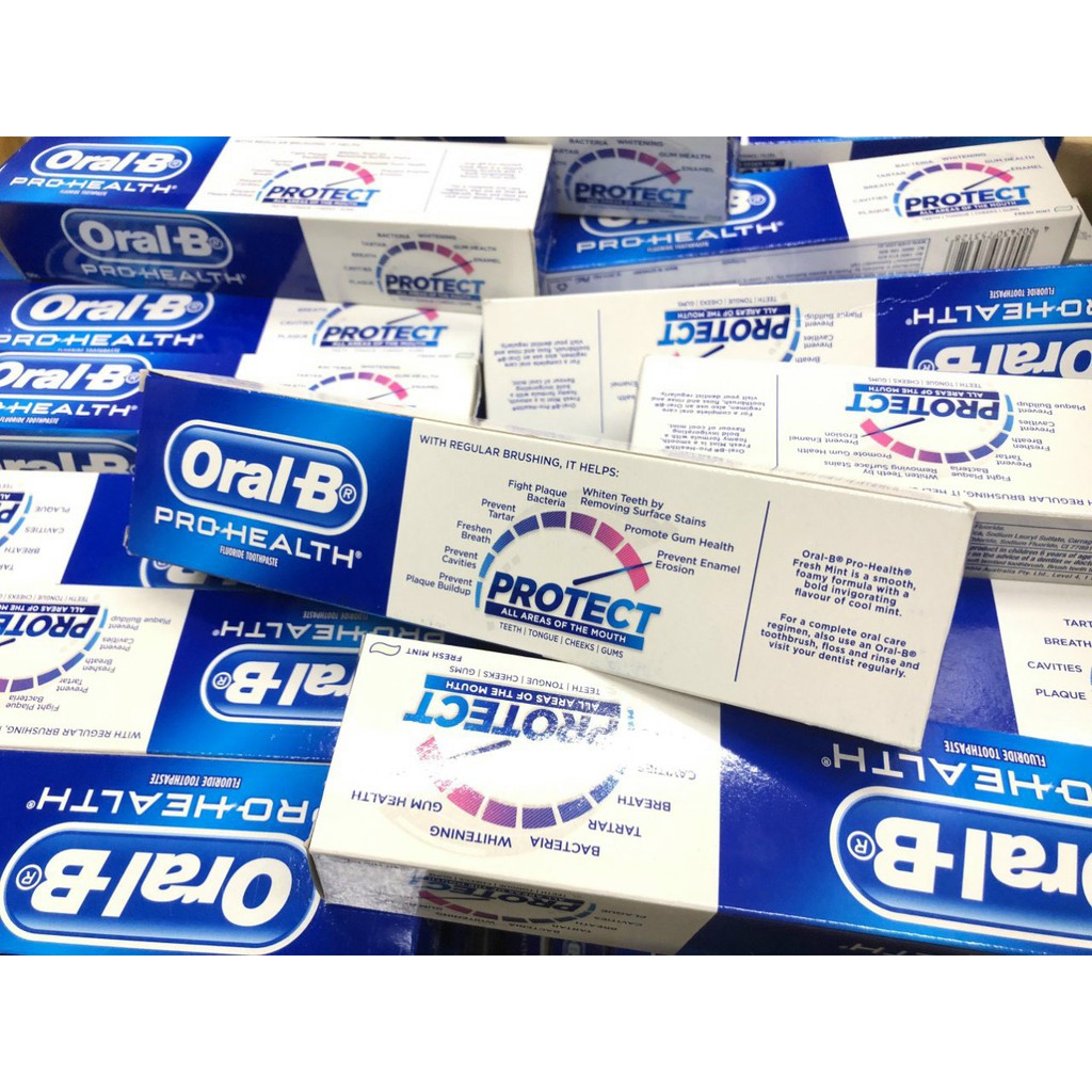 Kem đánh răng Oral-B Pro Health Clean Mint Toothpaste 190gr