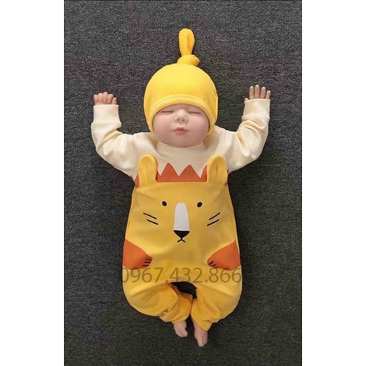 SET BODY THÚ KÈM MŨ CHO BÉ YÊU