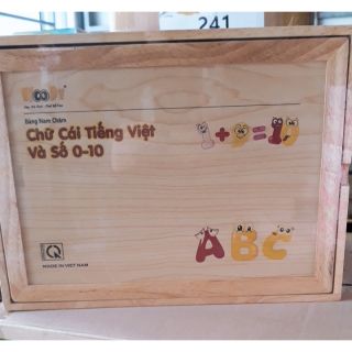 BẢNG NAM CHÂM CHỮ CÁI TIẾNG VIỆT VÀ SỐ