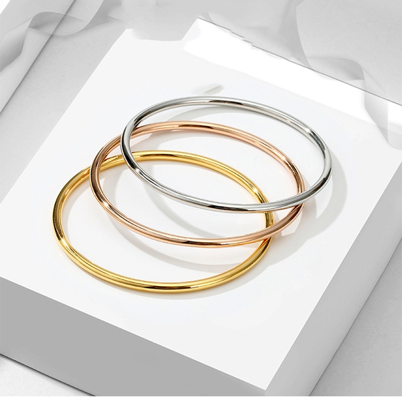 Vòng Tay Thép Không Gỉ Khắc Tên 2mm / 3mm