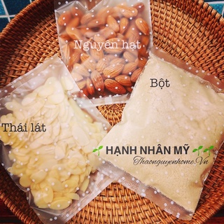 Hạnh nhân lát làm bánh kẹo chè