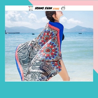 Khăn choàng thổ cẩm đi biển 2188