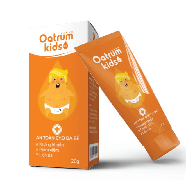 Oatrum kids trị hăm cho bé