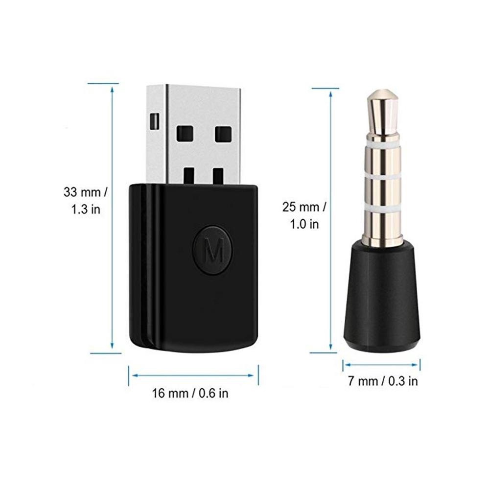 Usb Nhận Tín Hiệu Bluetooth 4.0 Đầu Cắm 3.5mm Cho Tay Cầm Chơi Game Ps4 Sn9F