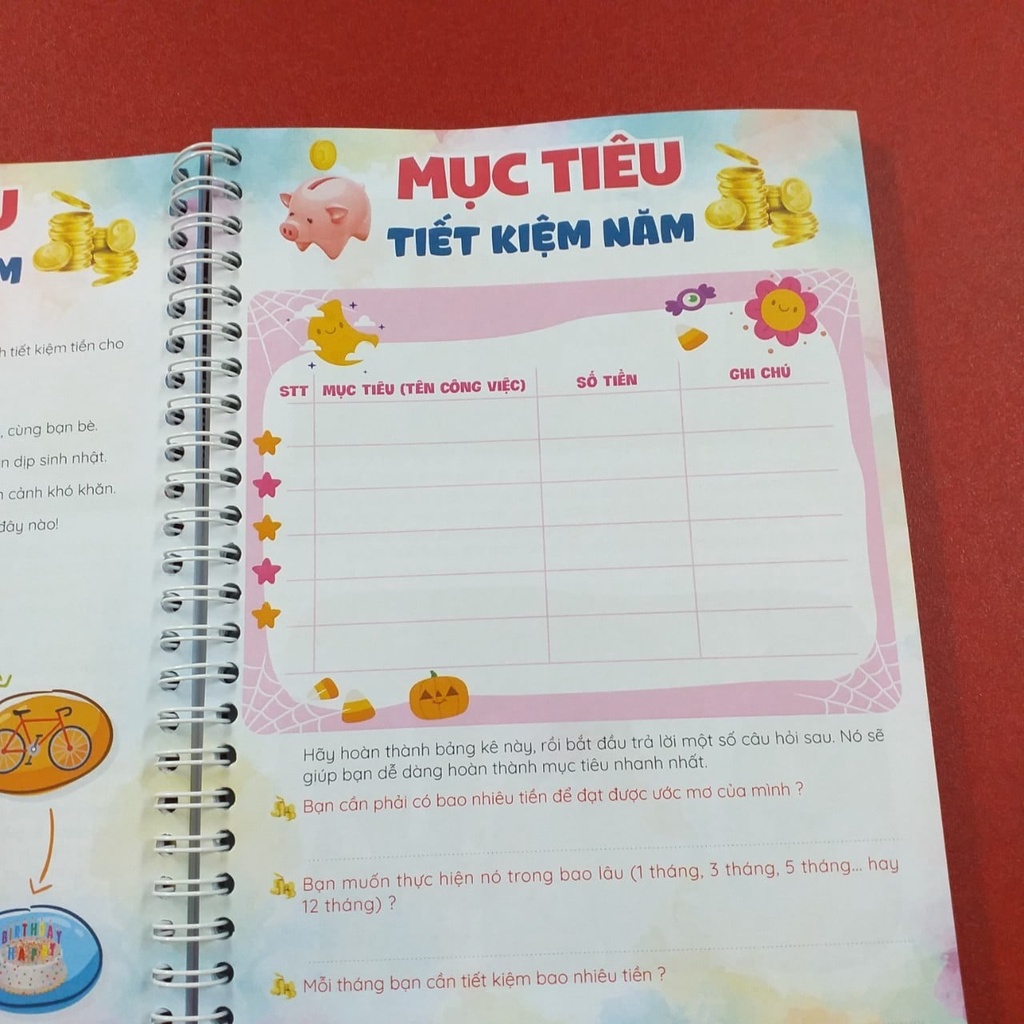 Sổ tay Kakeibo Kids - Dạy trẻ quản lý tiền bạc tài chính