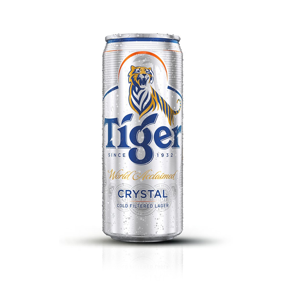 [GIAO NHANH 1H] Thùng 24 lon bia Tiger Crystal 330ml/lon