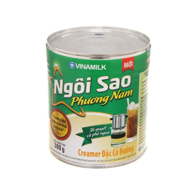 Sữa đặc Ngôi Sao Phương Nam Xanh Lá 380g