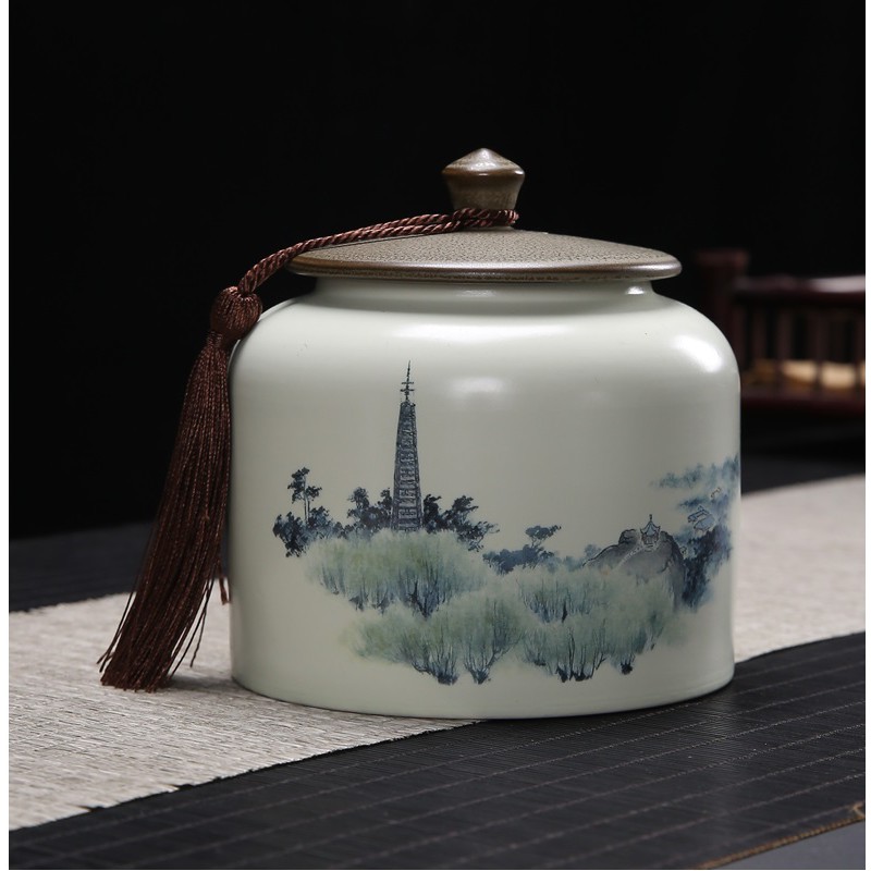 Hũ trà Tịnh Bảo Tháp