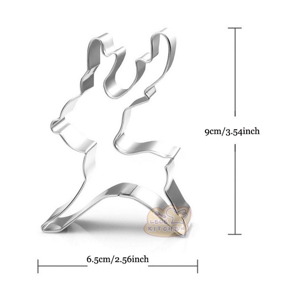 CONOPERY Khuôn Cắt Bánh Quy Hình Tuần Lộc Giáng Sinh