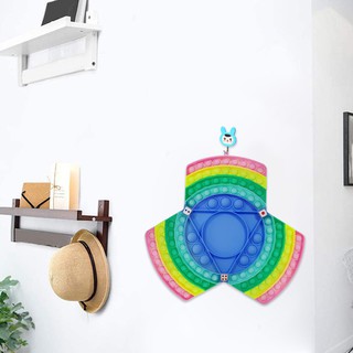 Pop It Bàn Cờ Cho 3 Người Chơi - Đồ Chơi Giải Stress, Căng Thẳng Cho Gia Đình - Smarthome Toys