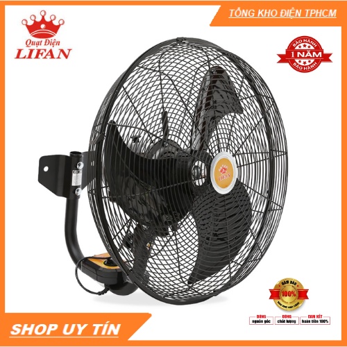⚡️Giao hỏa tốc 2h tại TPHCM⚡️Quạt treo tường công nghiệp LiFan 20 inch T 20CN- Hali TC207C BH 12 tháng