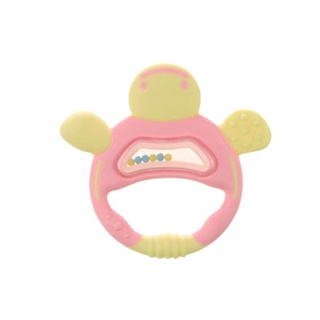Xúc xắc gặm nướu tròn màu hồng richell - rc42328 ninh