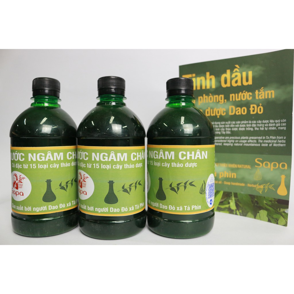 Nước ngâm chân Dao Đỏ - chai 500ml | BigBuy360 - bigbuy360.vn