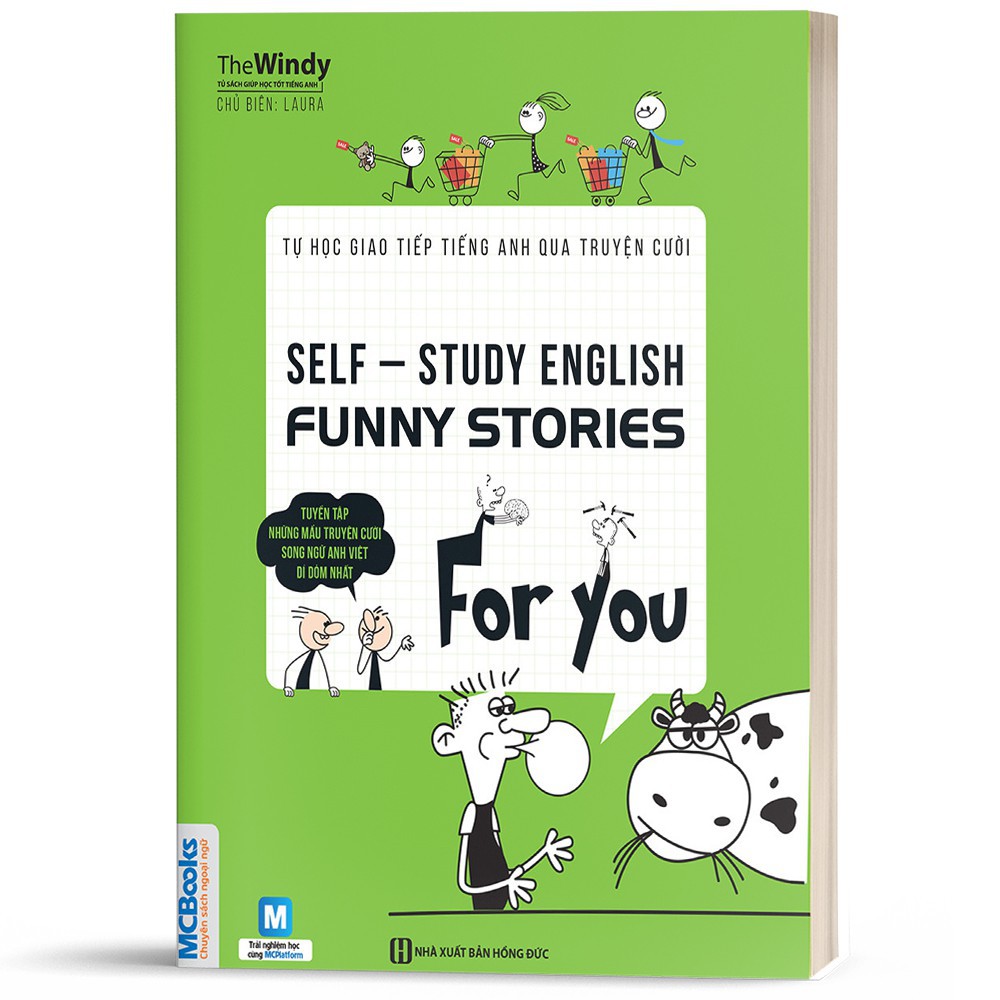 Sách - Self Study English Funny Stories For You - Tự Học Giao Tiếp Tiếng Anh Qua Truyện Cười