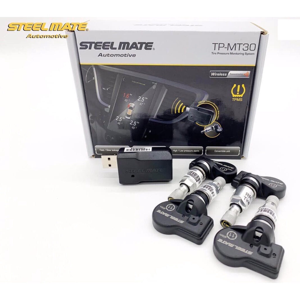 Cảm biến áp suất lốp van trong TPMS Steelmate MT11 Pro MT11 MT30 - Hàng phân phối chính hãng