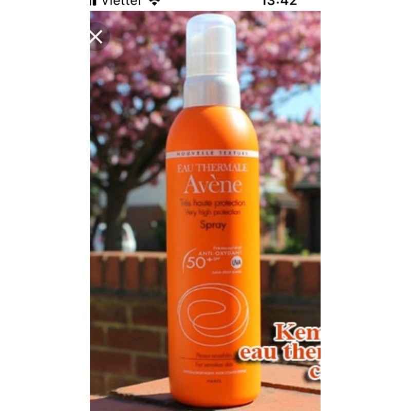 XỊT Chống NẮNG .Avene.