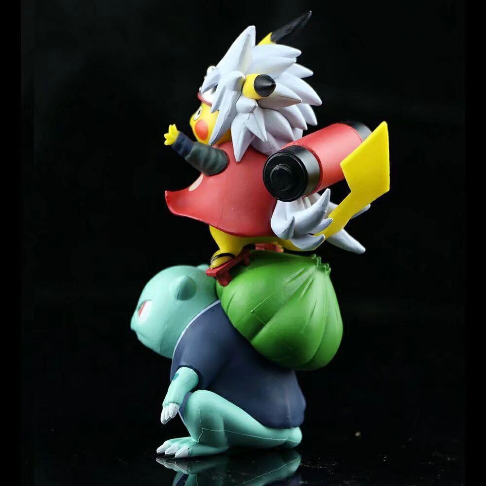IVORY Mô Hình Nhân Vật Pikachu Hoạt Hình Bằng PVC