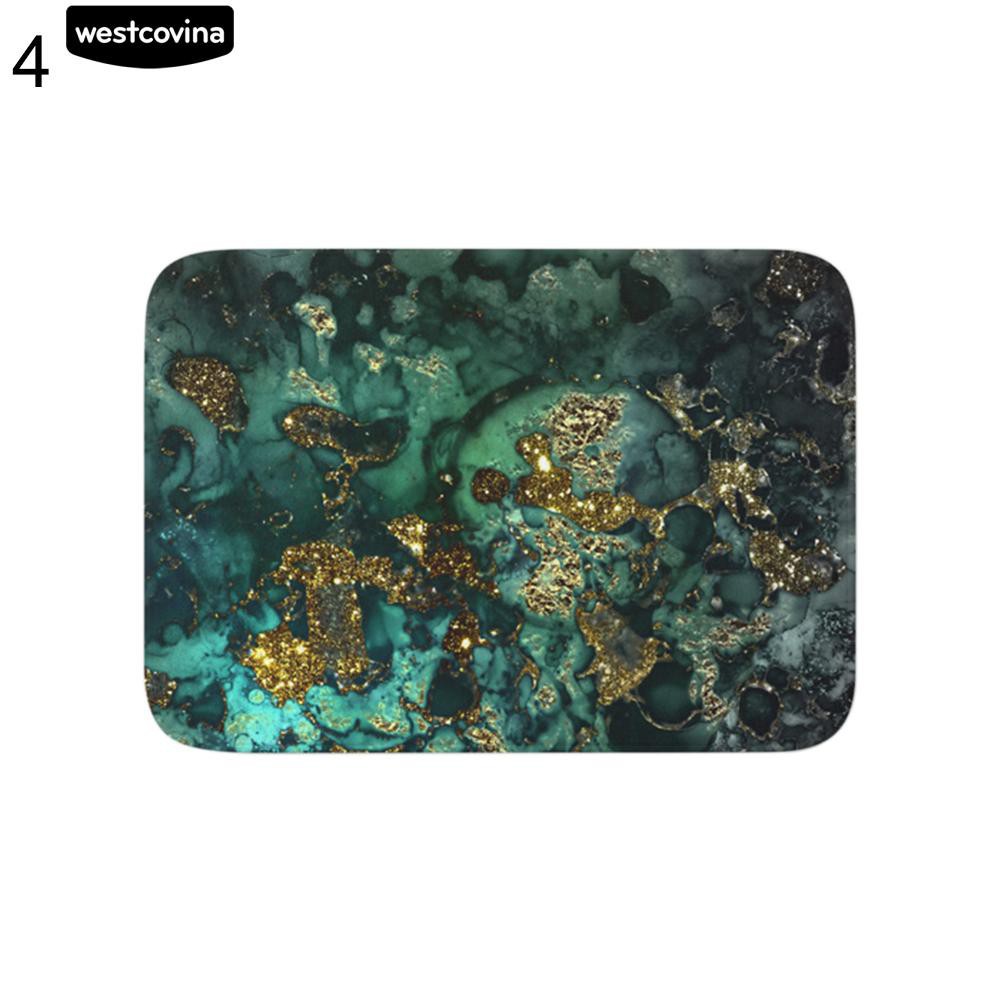 Thảm Chùi Chân Họa Tiết Đá Hoa Cương 40X60Cm