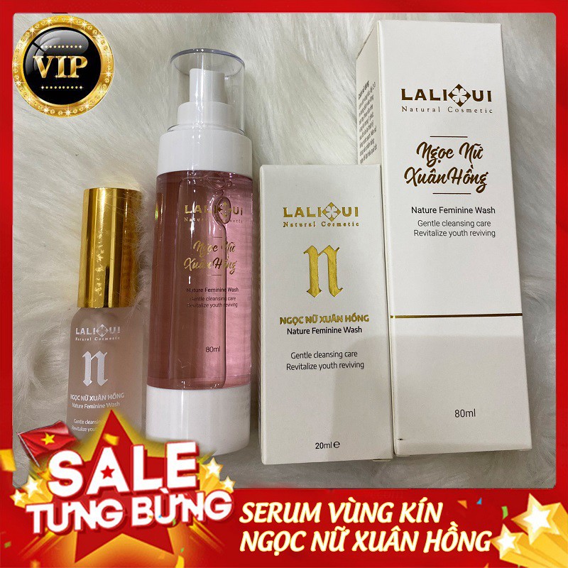 Dung dịch vệ sinh phụ nữ Ngọc Nữ Xuân Hồng 🔺MẪU MỚI🔺 serum vùng kín hàng nghìn chị em phụ nữ tin dùng.