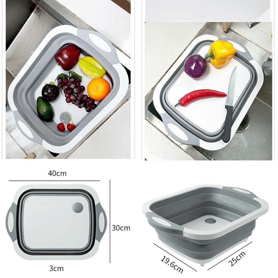 Thớt inox Kháng Khuẩn FOODCOM FC005 An Toàn Vệ Sinh