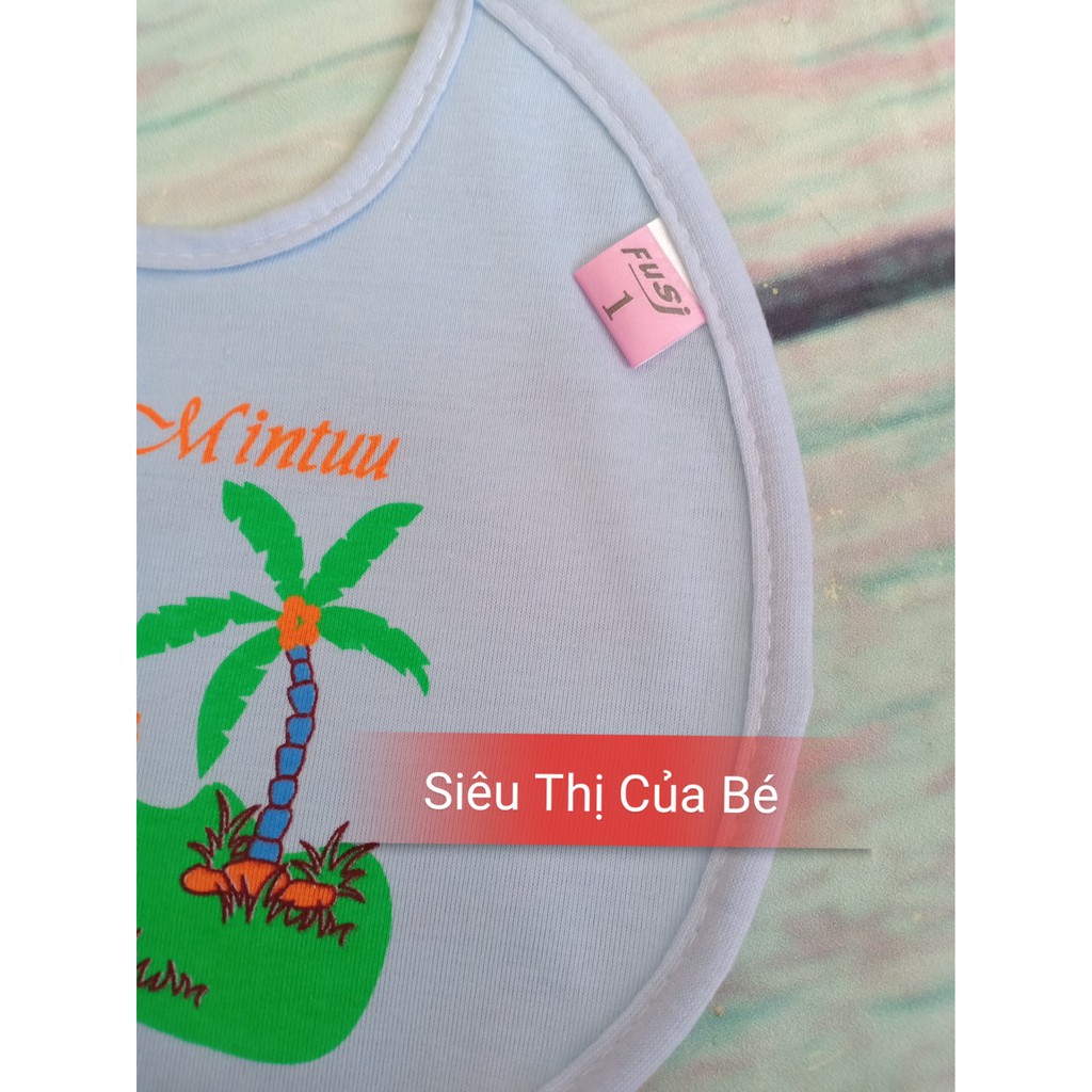 Yếm ăn dặm chống thấm cho bé