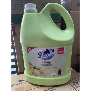 Sunlight lau sàn can hương thảo mộc chanh sả 3kg8