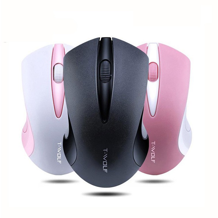 Q2 wireless USB mouse compact office with battery