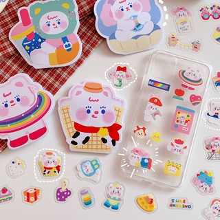 <24h Lô hàng>W&G Miếng Dán Trang Trí Sổ Tay Kiểu Hàn Quốc