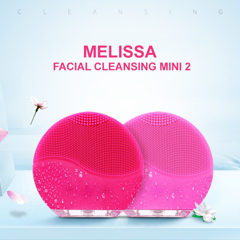 Máy rửa mặt Nhật Bản Melissa Facial Cleansing Mini 2 - Bảo hành 2 năm lỗi 1 đổi 1