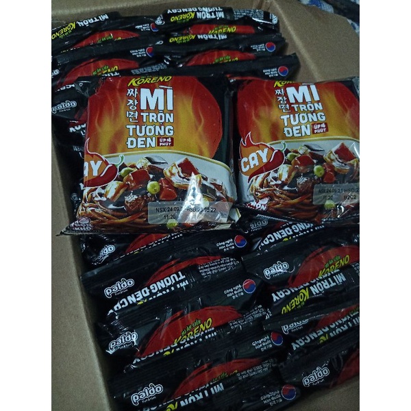 Mi Trộn Tương Đen Cay Koreno 78gr. date 05.2022. | BigBuy360 - bigbuy360.vn
