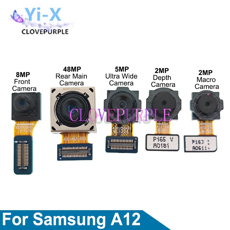 Camera Góc Rộng Siêu Nhỏ Kết Nối Camera Phía Trước Cho Samsung Galaxy A12 A125 A125F