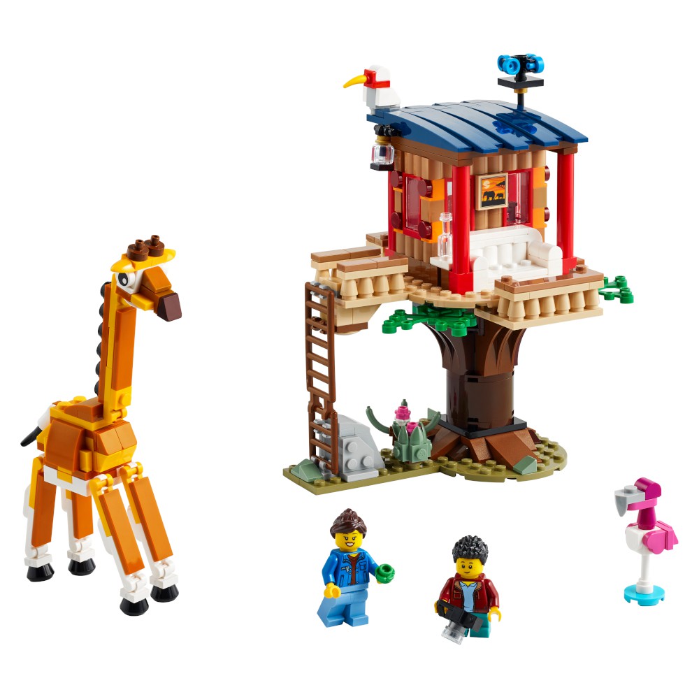 LEGO CREATOR 31116 Nhà Cây Safari ( 397 Chi tiết)