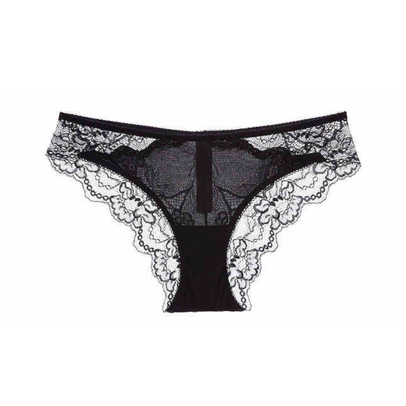 Quần lót VARSBABY N094 lưng thấp phối ren siêu mỏng thông thoáng thời trang size S-XL