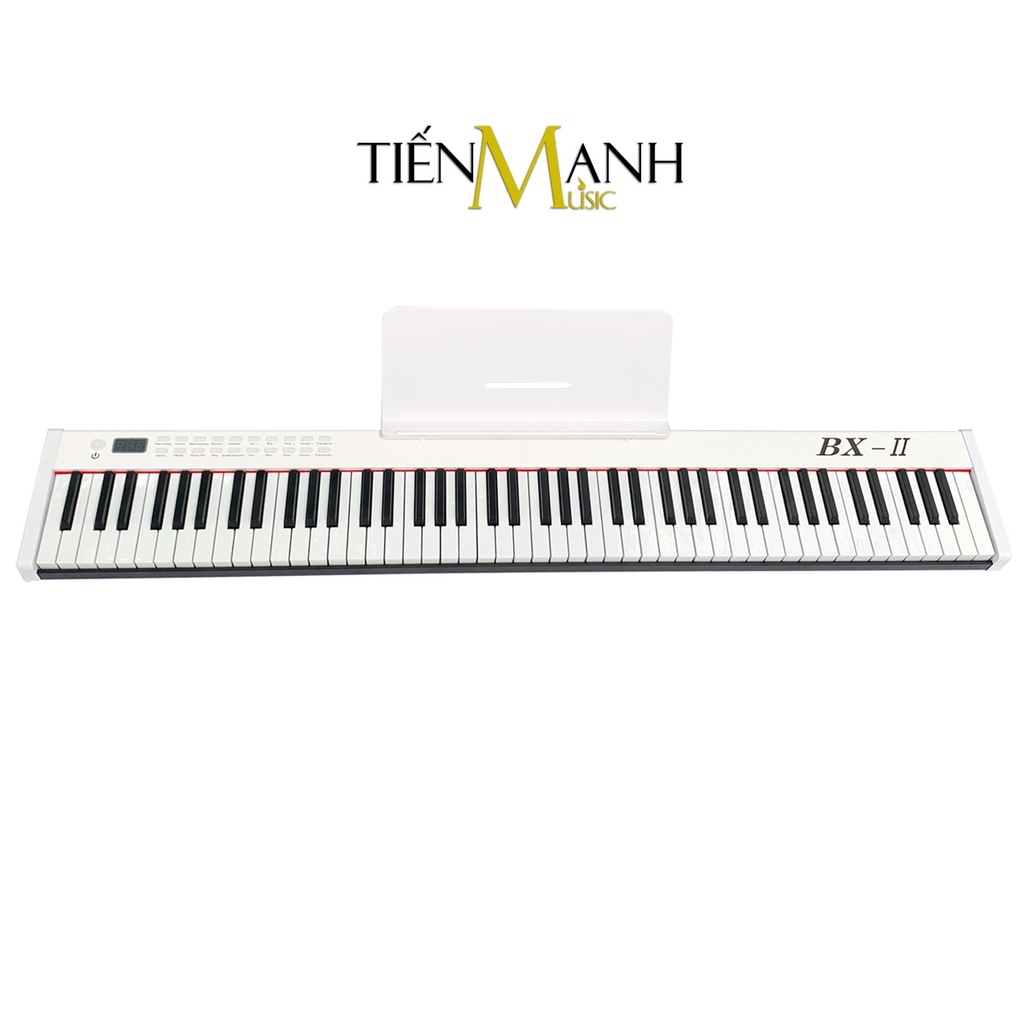 [Chính Hãng, Tặng Sticker] Đàn Piano Điện Bora BX-II - Đàn, Chân, Bao, Nguồn BX-02 - 88 Phím nặng Cảm ứng lực Có Loa BX2