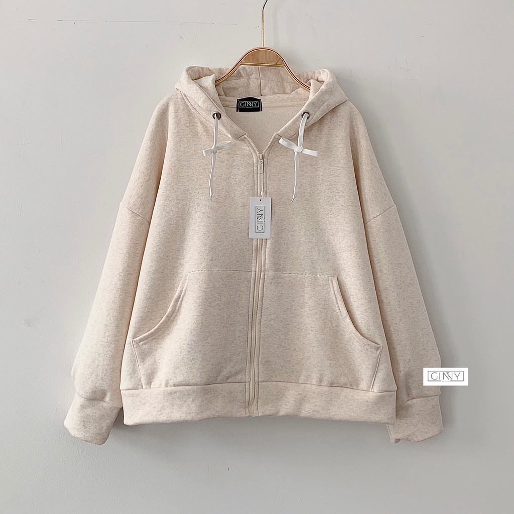 Áo Khoác Nỉ Mira 1 Lớp | Dày Dặn | Có Nón Form Rộng | Đơn Giản | Phong Cách Hàn Quốc | Hot Trend 2020 | Hình Tự Chụp |Gi | BigBuy360 - bigbuy360.vn