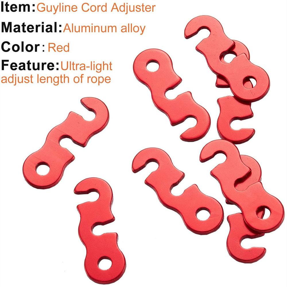 Danilo Dụng Cụ Điều Chỉnh Dây Lều Cắm Trại Bằng Hợp Kim Nhôm Siêu Nhẹ