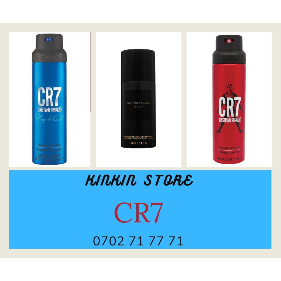 Bình Xịt Khử Mùi Toàn Thân Nước Hoa Cristiano Ronaldo CR7 150ml