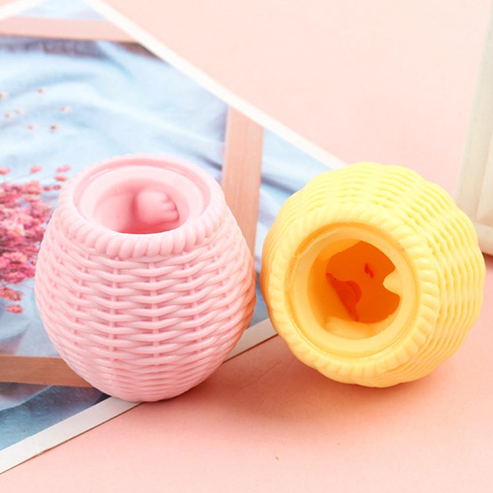 Đồ chơi bóp hình con gà squishy vui nhôn cho bé
